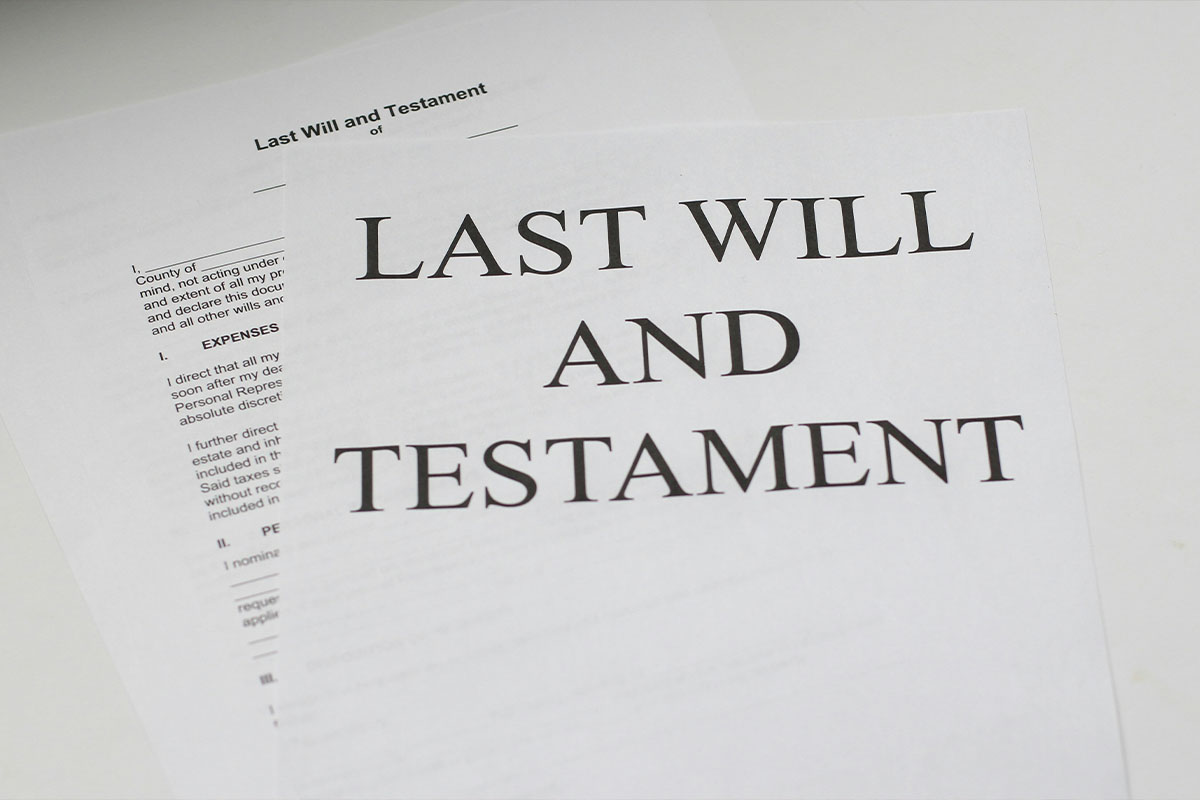How to draw up a will